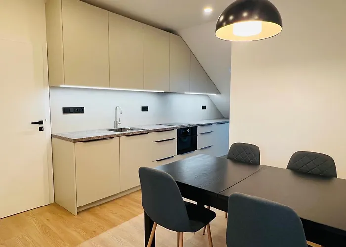 New Sunny Rooftop Apartment With A Terrace 10 Minutes From City Centre